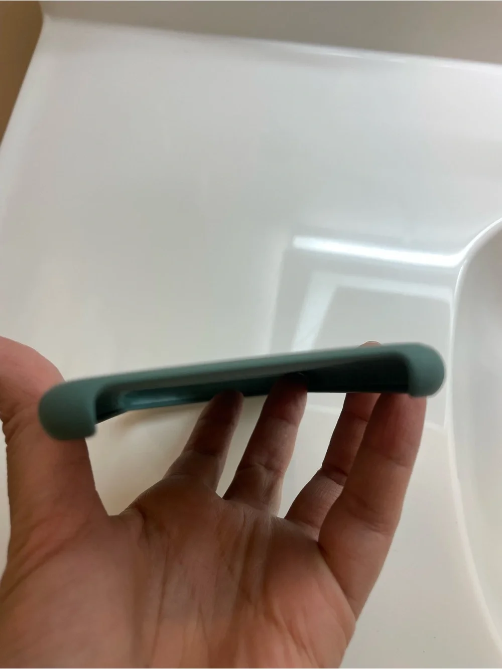 Apple Silicone iPhone Case - Teal